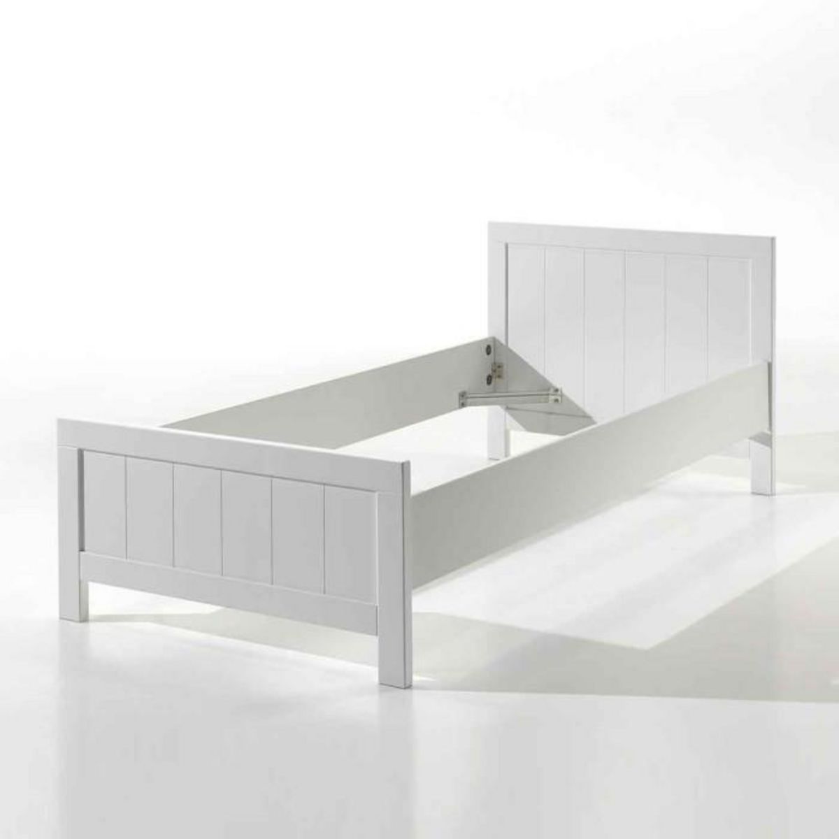 Paris Prix Pack - Lit Enfant & Chevet  Erik  90x200cm Blanc