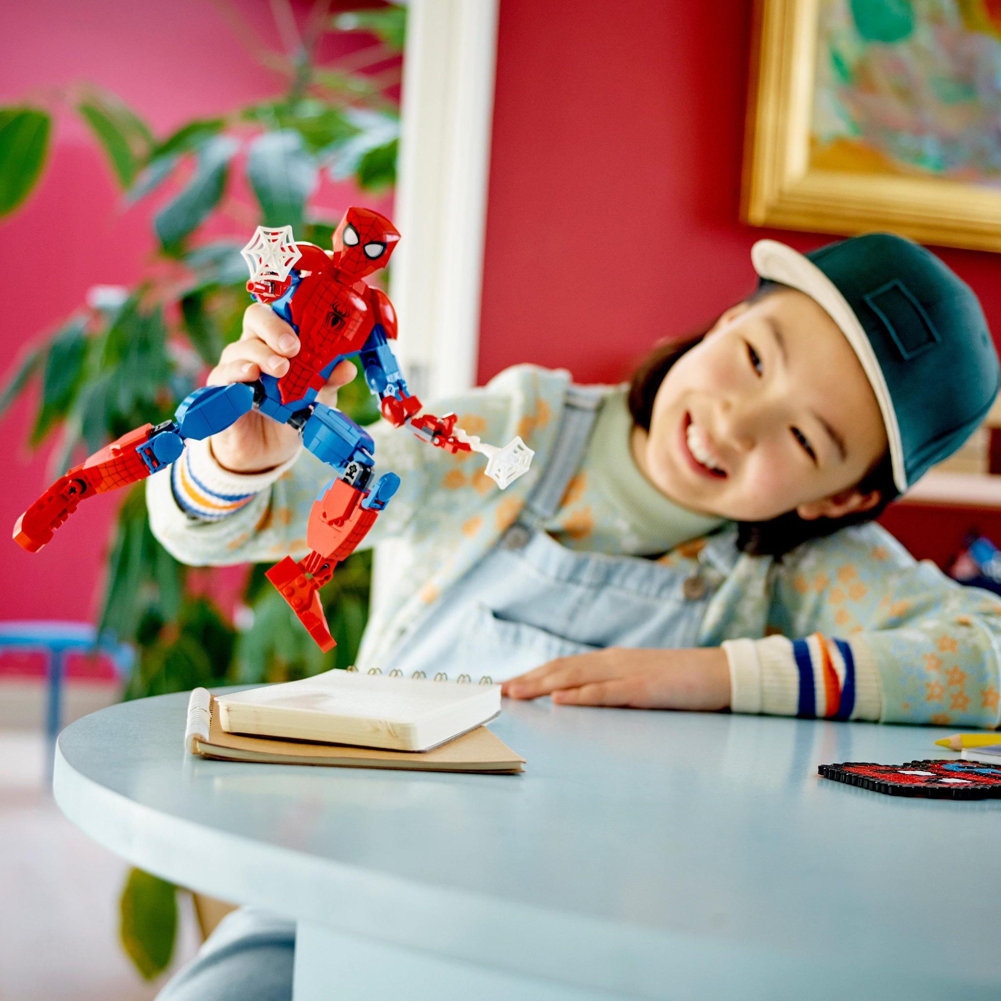 Voir la diapositive 7 : LEGO Marvel Super Heroes 76226 La Figurine Spiderman, Jeu de Construction, Minifigurine Miles Morales, Cadeau Super-Héros