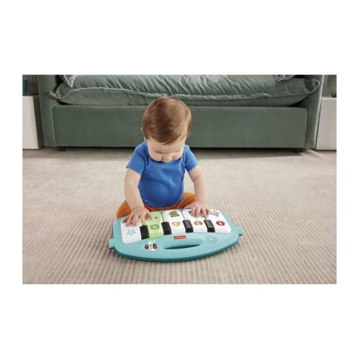 FISHER PRICE FISHER-PRICE Tapis Piano éveil-Tapis d'activités avec éveil musical - Fisher-Price - HWY56