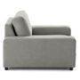 Voir la diapositive 2 : LISA DESIGN Pivoine - fauteuil en velours texturé