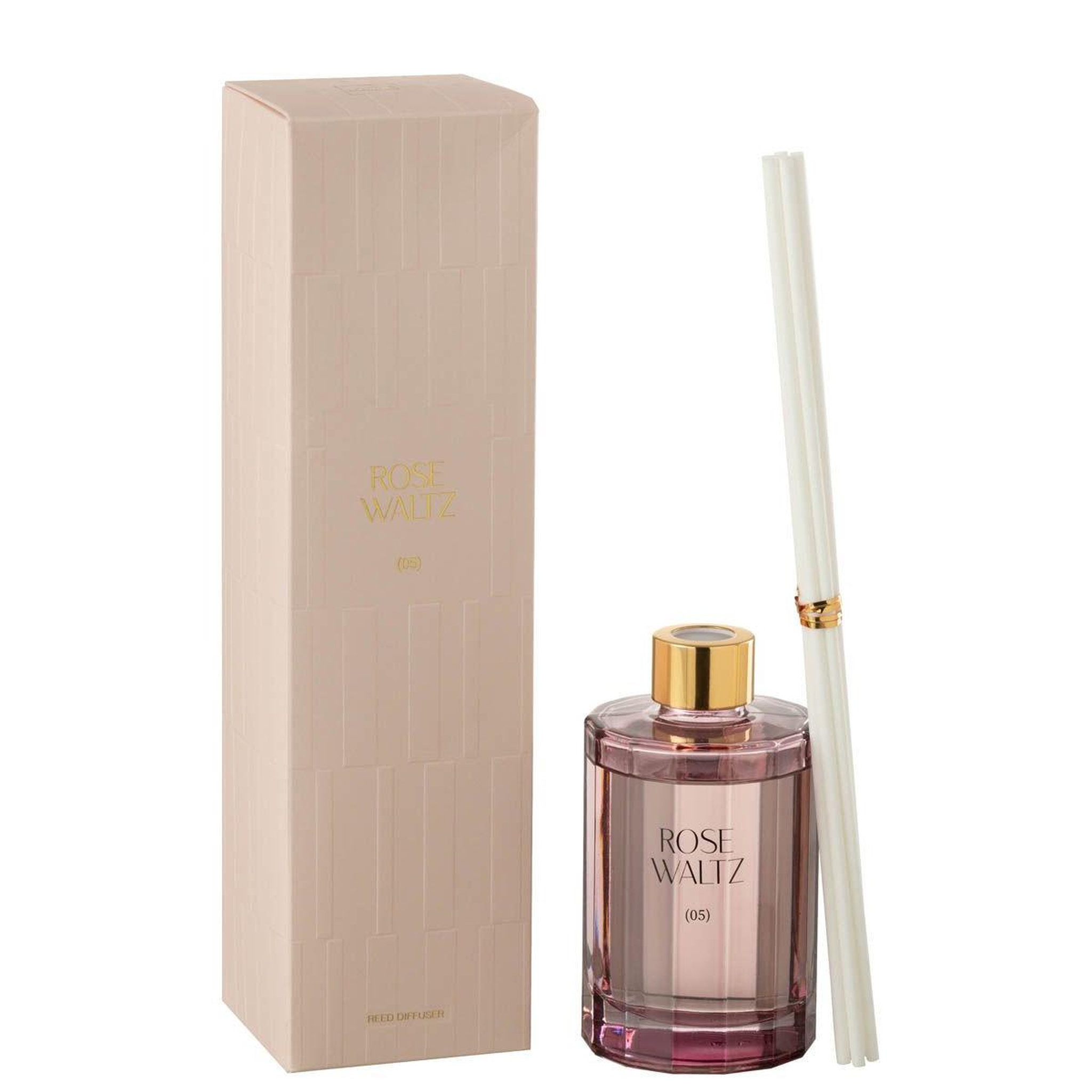 Voir la diapositive 3 : J-LINE Diffuseur de parfum design  elie  200ml rose waltz