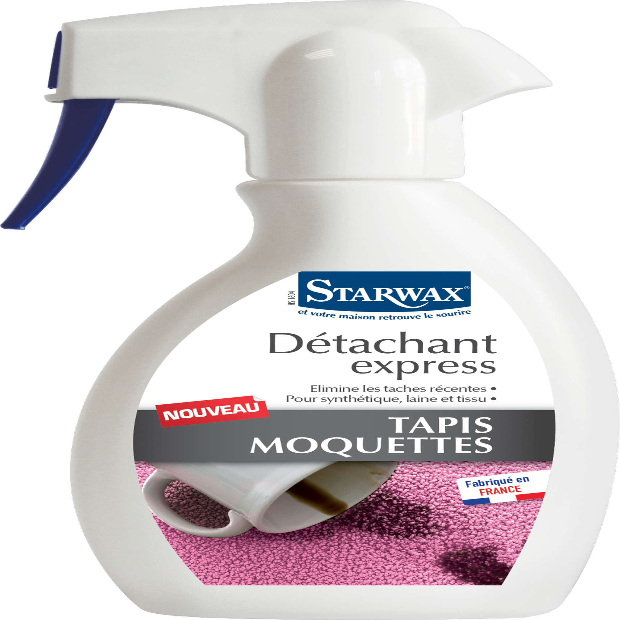 Starwax Détachant express pour tapis et moquettes STARWAX 0.25 l