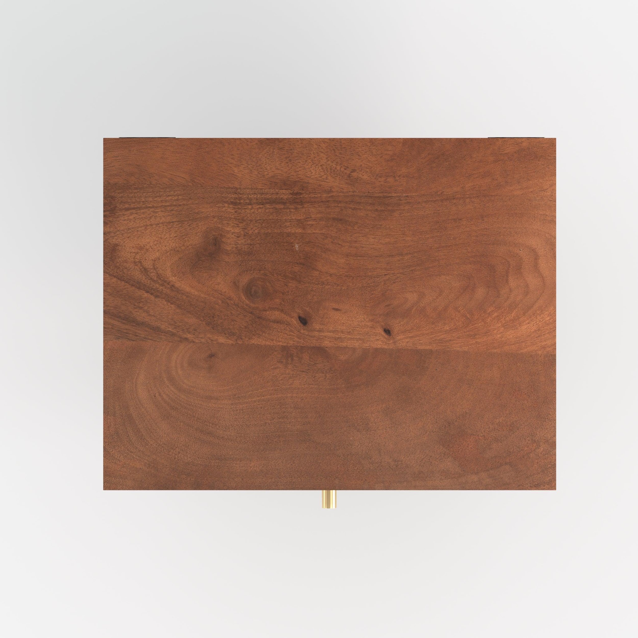 Voir la diapositive 5 : MAISON PAVANE Table de chevet suspendue en bois de manguier-oréa