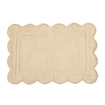 SECRET DE GOURMET Set de Table Boutis  The Floral  30x45cm Beige