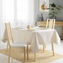 Voir la diapositive 4 : Paris Prix Nappe Jacquard Imprimé  Azuline  140x250cm Naturel