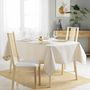 Voir la diapositive 4 : Paris Prix Nappe Jacquard Imprimé  Azuline  140x250cm Naturel