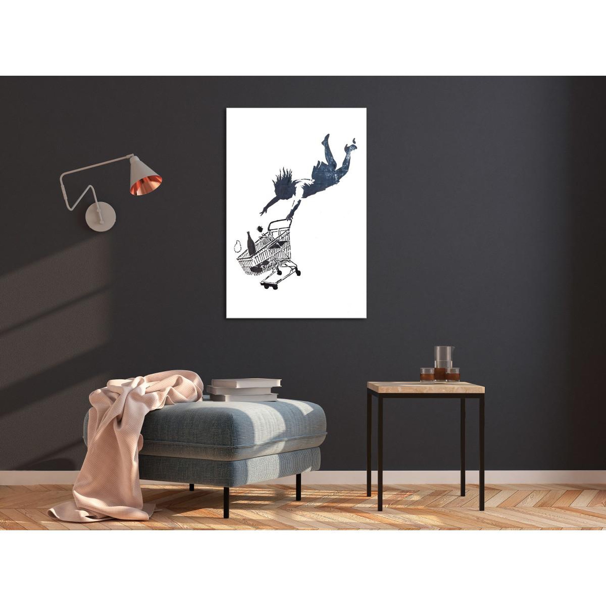 Voir la diapositive 2 : Paris Prix Tableau Imprimé  Shopping Spree