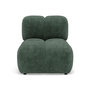 Voir la diapositive 1 : LISA DESIGN Grace - module d'assise en velours texturé
