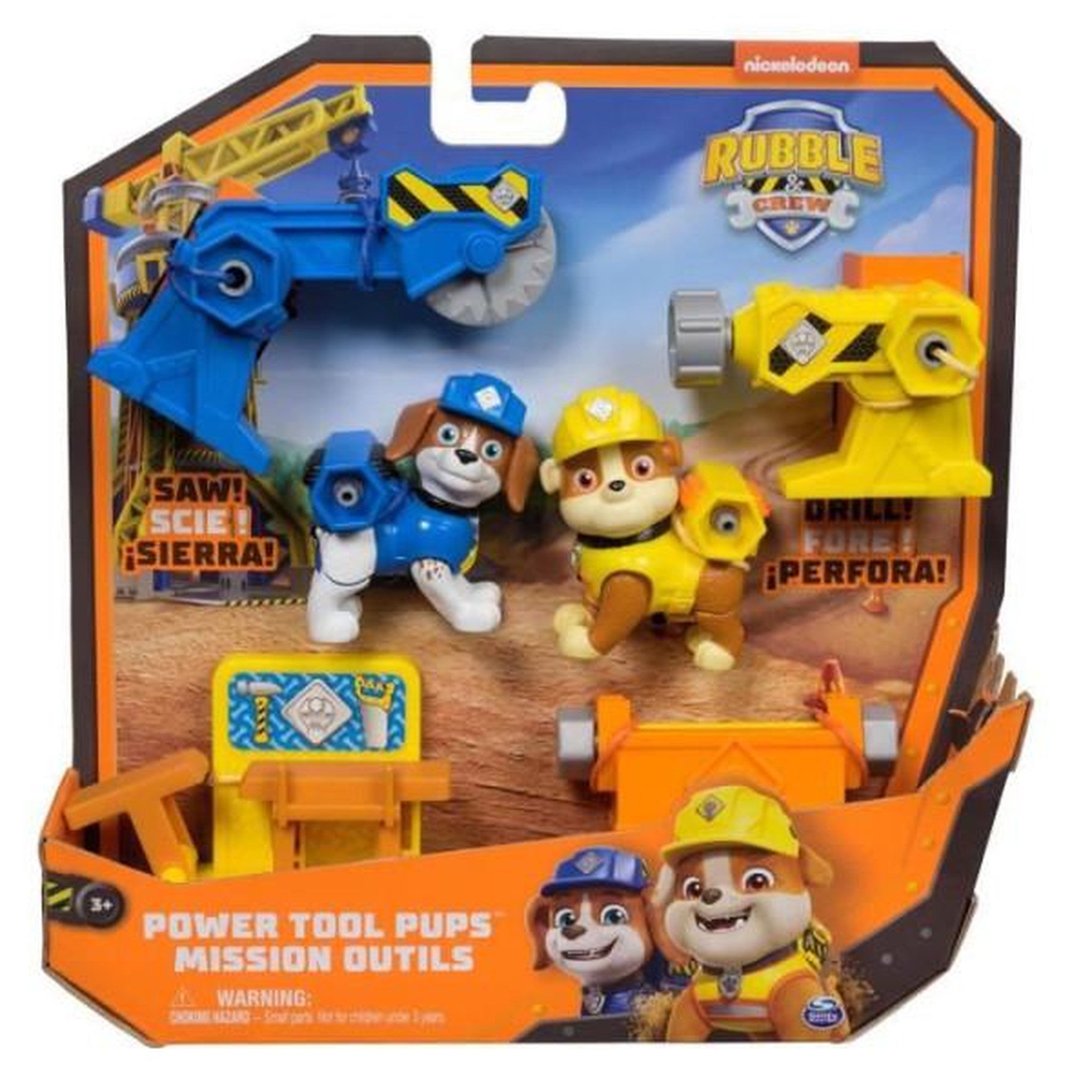 Voir la diapositive 3 : Pack de 2 Figurines Ruben & Compagnie Mission Outils