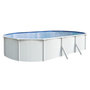 Voir la diapositive 3 : trigano Piscine Ovale Acier Saphir - 7,60 x 3,90 m 