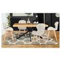 Voir la diapositive 6 : Lot de 4 chaises en tissu style scandinave pieds bois massif GAYA