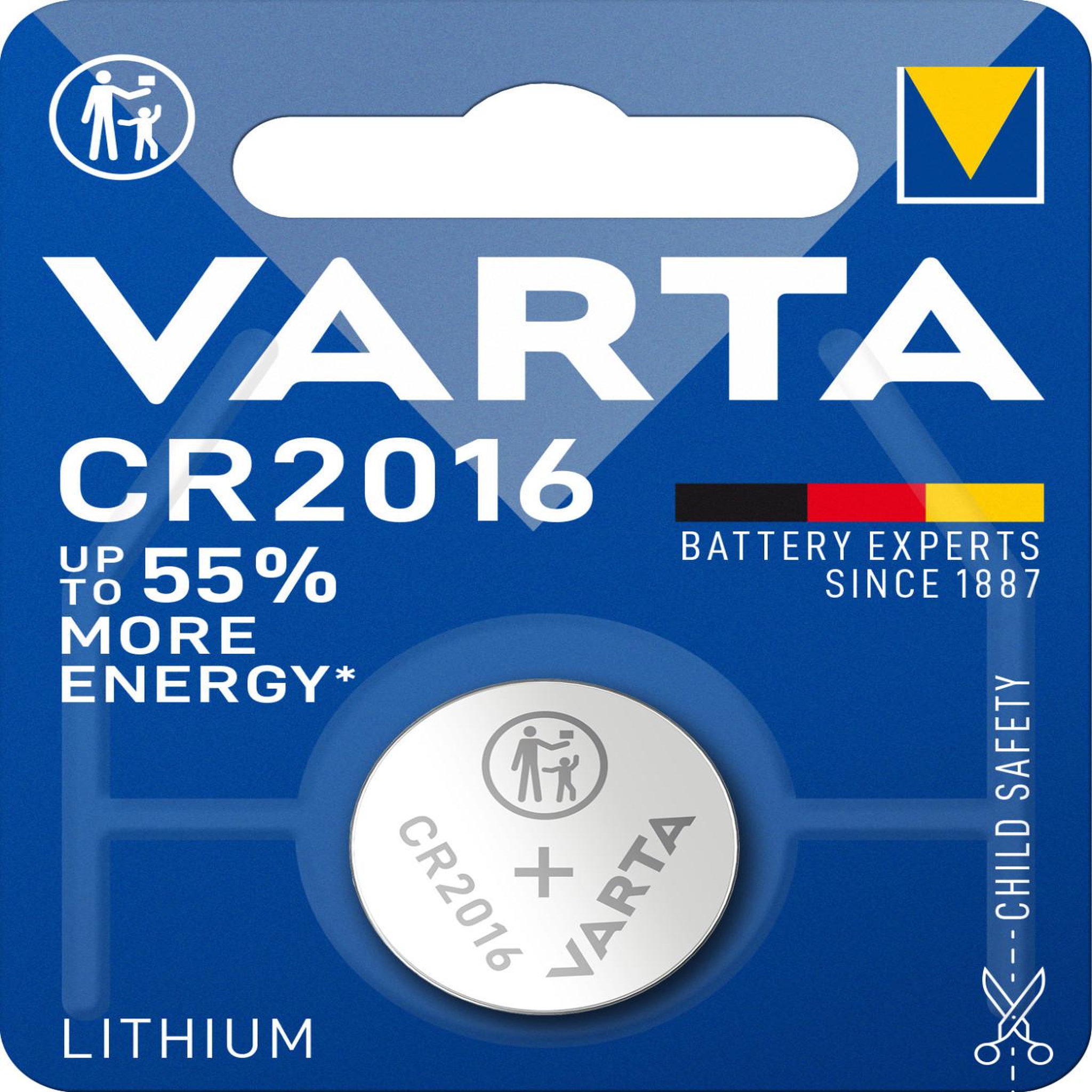 Voir la diapositive 3 : Varta Varta 06016 Batterie à usage unique Lithium