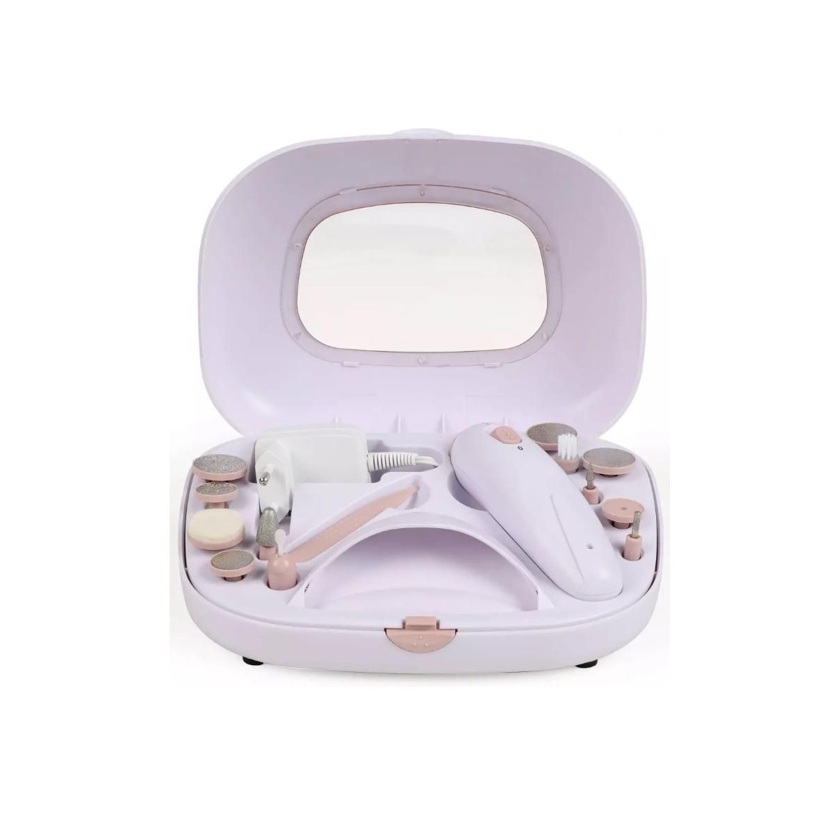 LIVOO Ensemble de manucure et pédicure blanc - DOS190