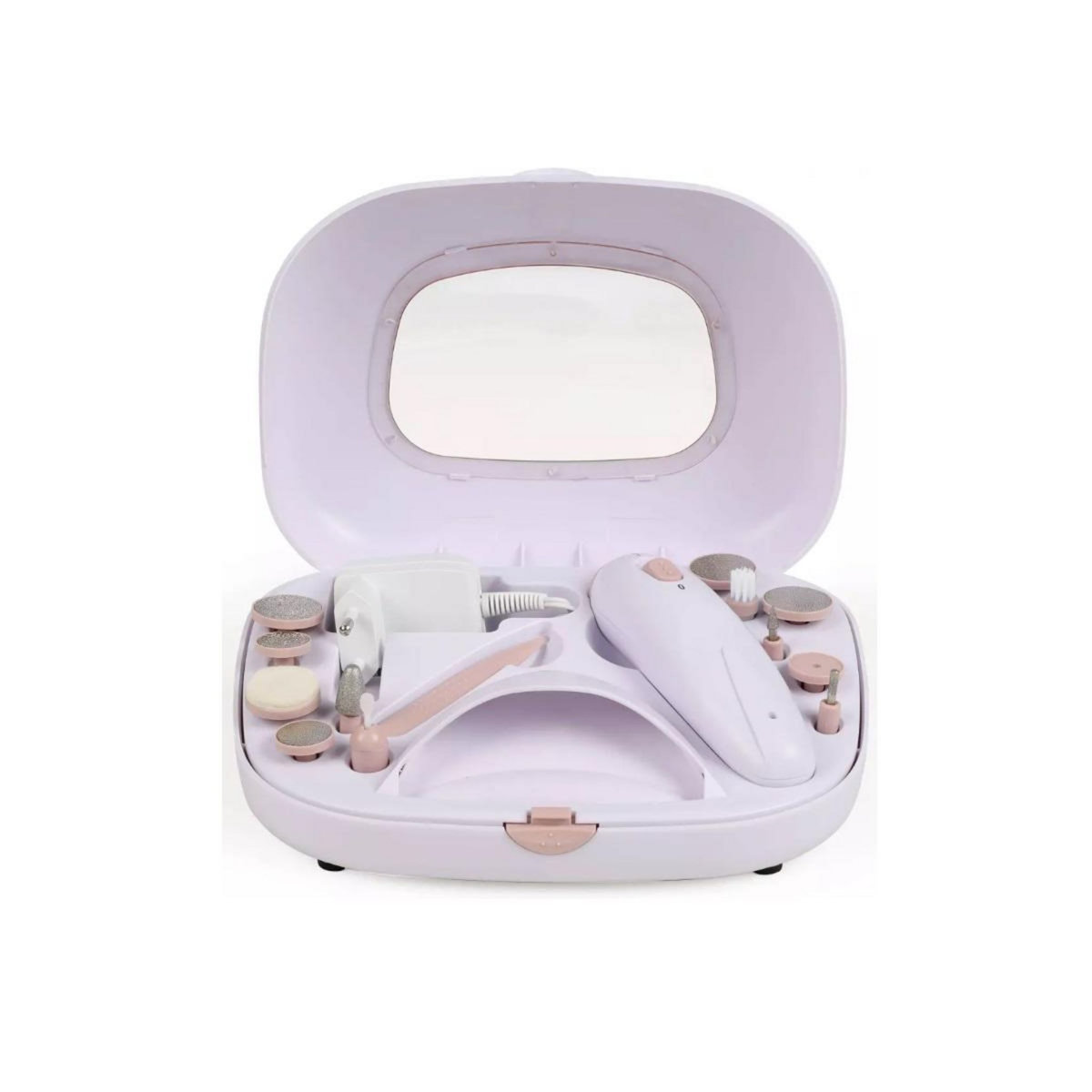 LIVOO Ensemble de manucure et pédicure blanc - DOS190