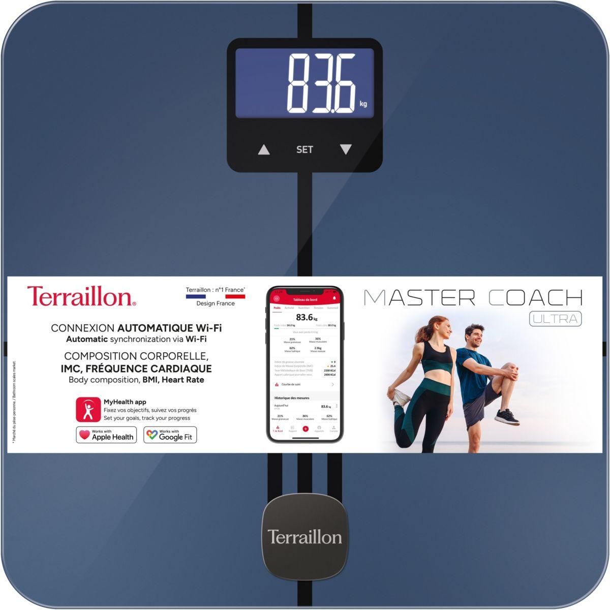 Terraillon Pèse personne connecté Master Coach Utra