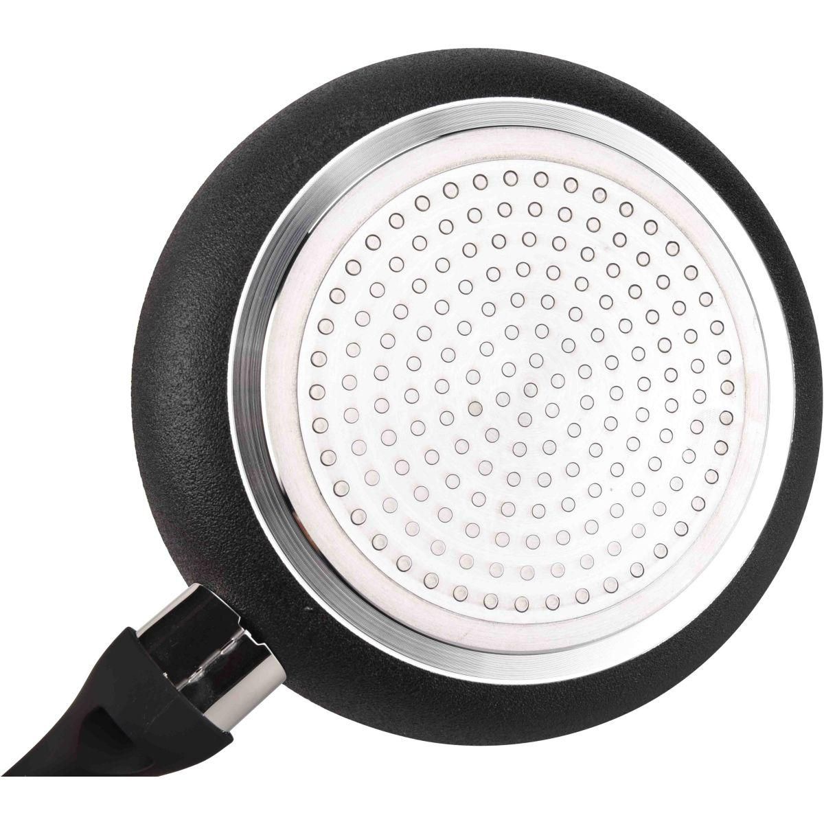 ESSENTIEL B Batterie de cuisine 3 poeles Pietra black