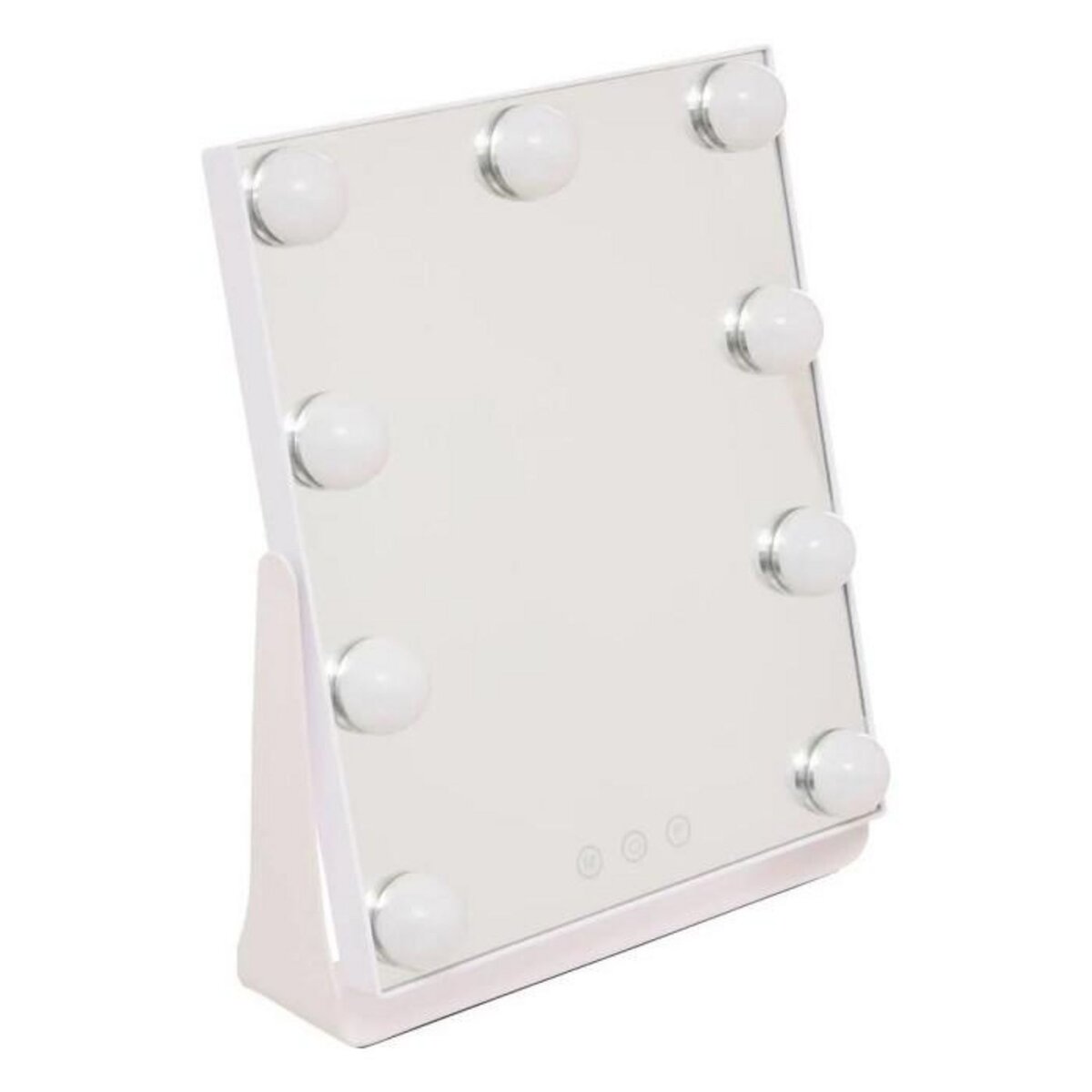 FIVE Miroir LED Pivotant  Holly  32cm Blanc