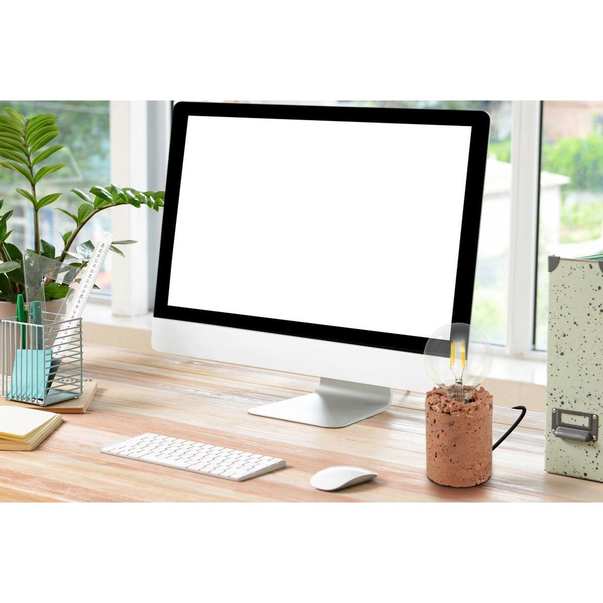 Voir la diapositive 2 : Paris Prix Lampe à poser déco  curacao  9cm cuivre