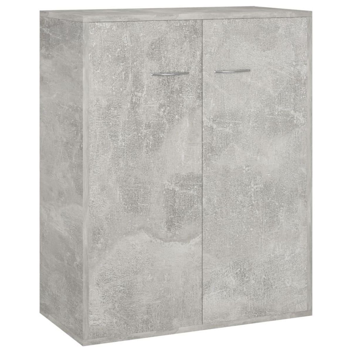 VIDAXL Buffet Gris beton 60x30x75 cm Bois d'ingenierie