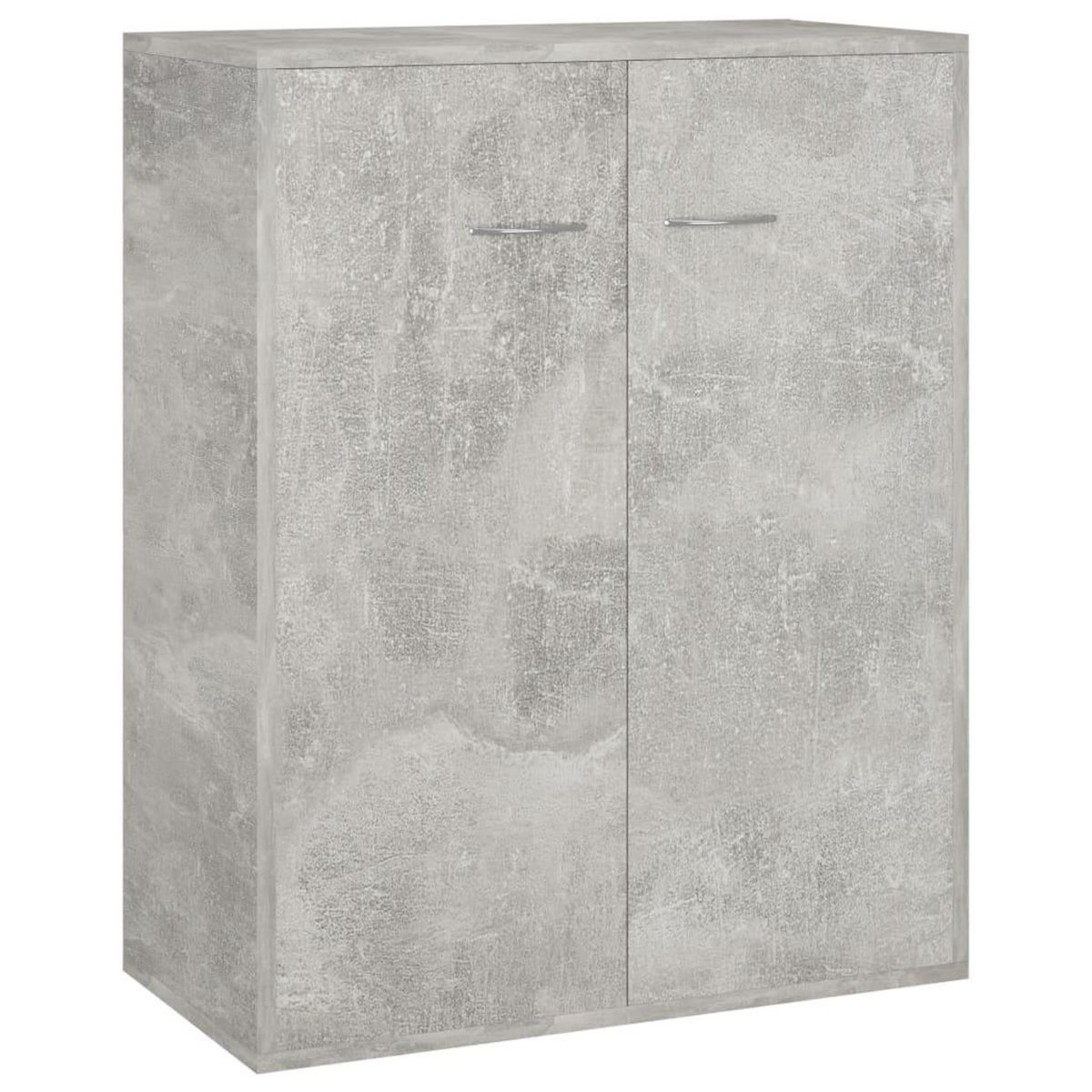 VIDAXL Buffet Gris beton 60x30x75 cm Bois d'ingenierie