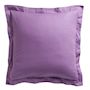 Voir la diapositive 1 : TODAY Taie d'oreiller volant unie percale pur coton 78 fils