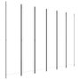 Voir la diapositive 2 : VIDAXL Cloison de separation 6 panneaux Blanc 300x220 cm Tissu