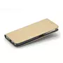 amahousse Housse Xiaomi Redmi Note 10 5G folio doré texturé rabat aimanté