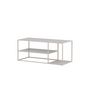 Voir la diapositive 3 : Paris Prix Table Basse Avec Étagères  Staal  120cm Beige