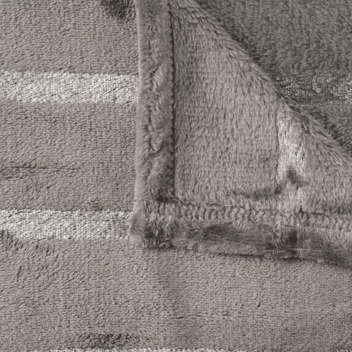 ACTUEL Plaid en flanelle à rayures