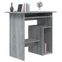 Voir la diapositive 3 : VIDAXL Bureau Sonoma gris 80x45x74 cm Bois d'ingenierie