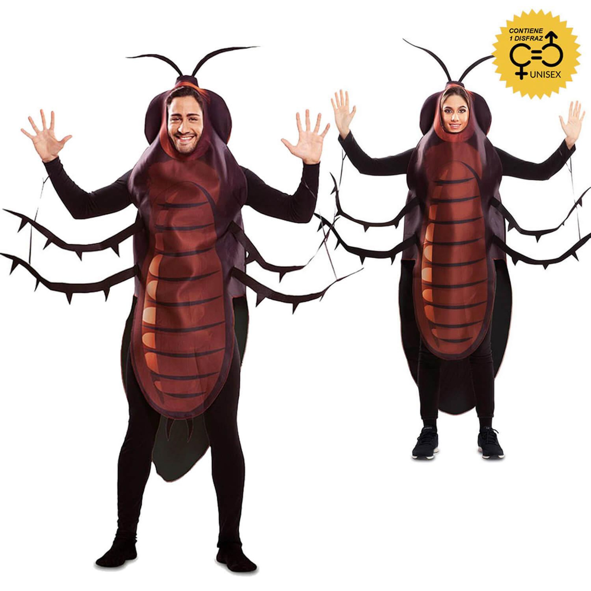 Voir la diapositive 1 : EURO CARNAVALES Déguisement Cafard - Adulte - M/L