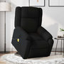 Voir la diapositive 1 : VIDAXL Fauteuil inclinable de massage electrique Noir Tissu