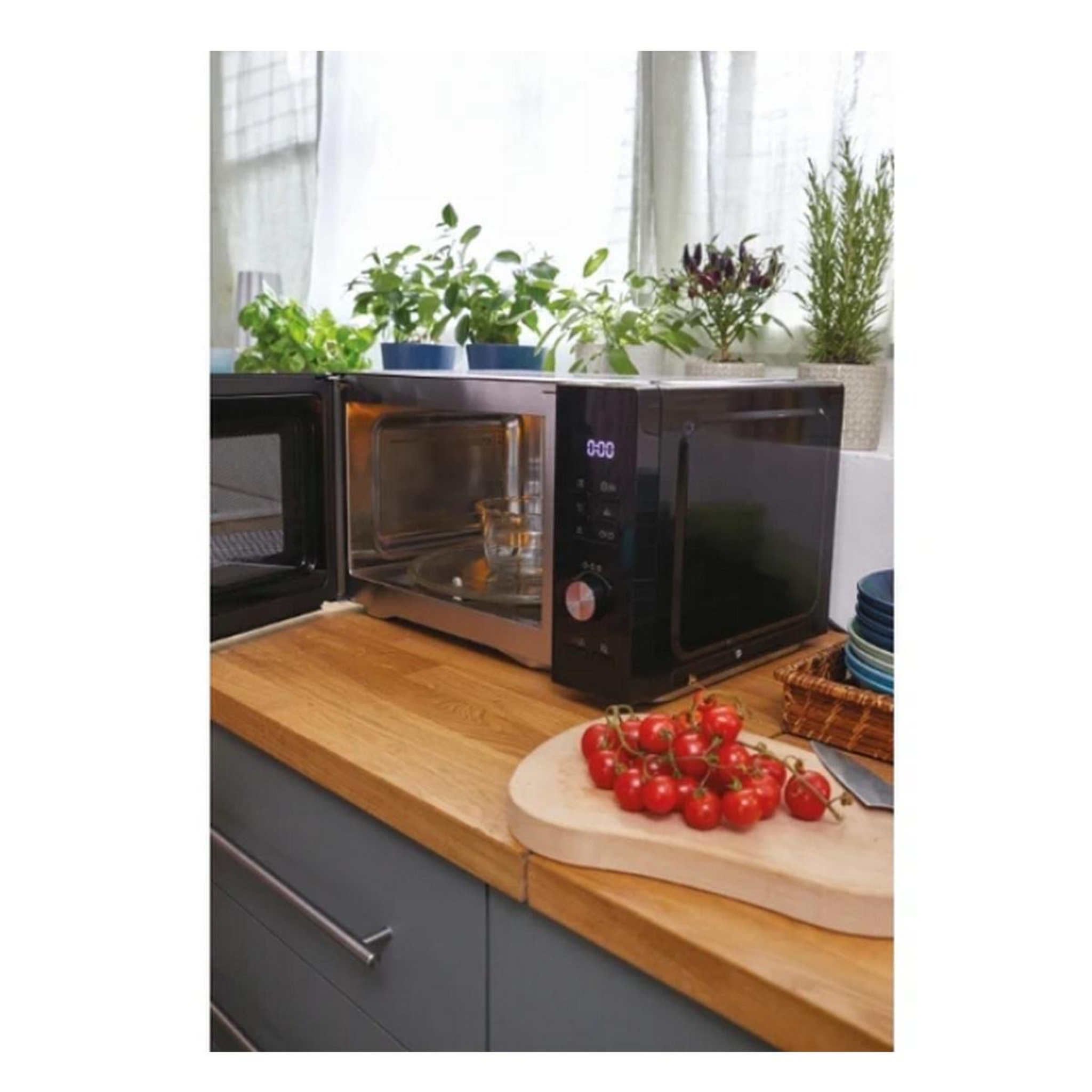 Voir la diapositive 4 : Candy Micro-ondes grill  29l 900w noir - cmca29edlb/st