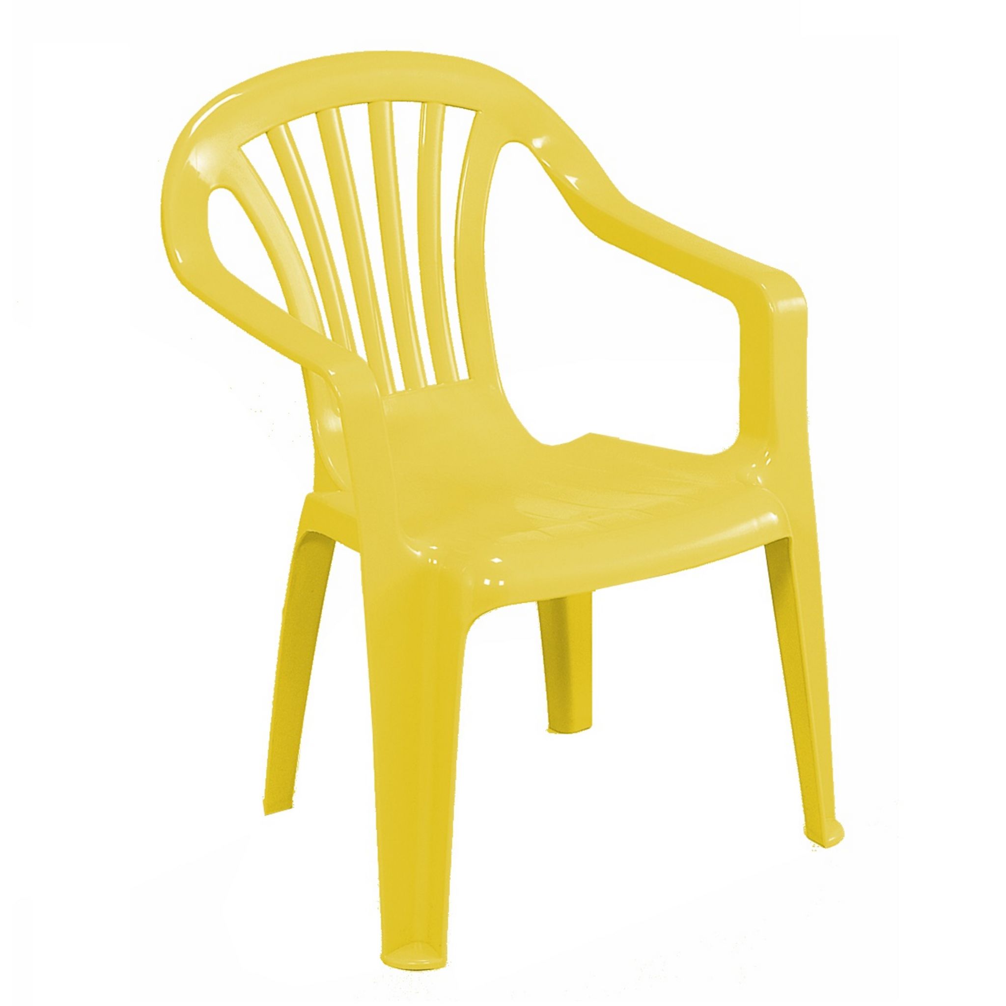 Fauteuil enfant jaune