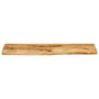 Voir la diapositive 3 : VIDAXL Dessus de table 100x40x2,5cm bord vif bois massif manguier brut