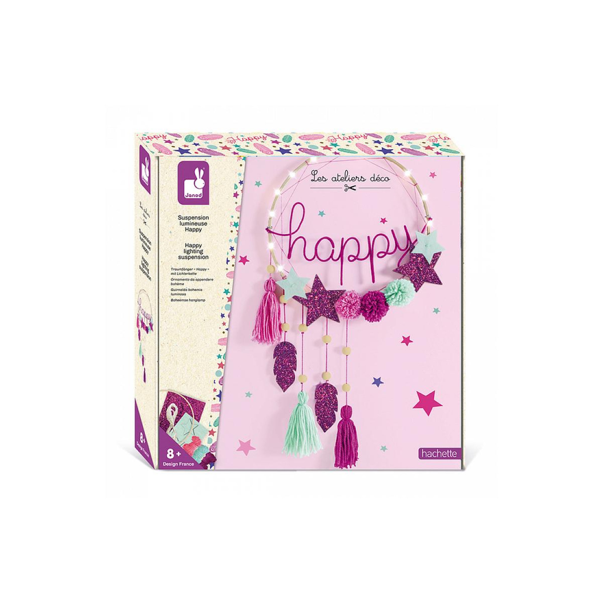 Voir la diapositive 2 : Juratoys-Janod Suspension lumineuse happy