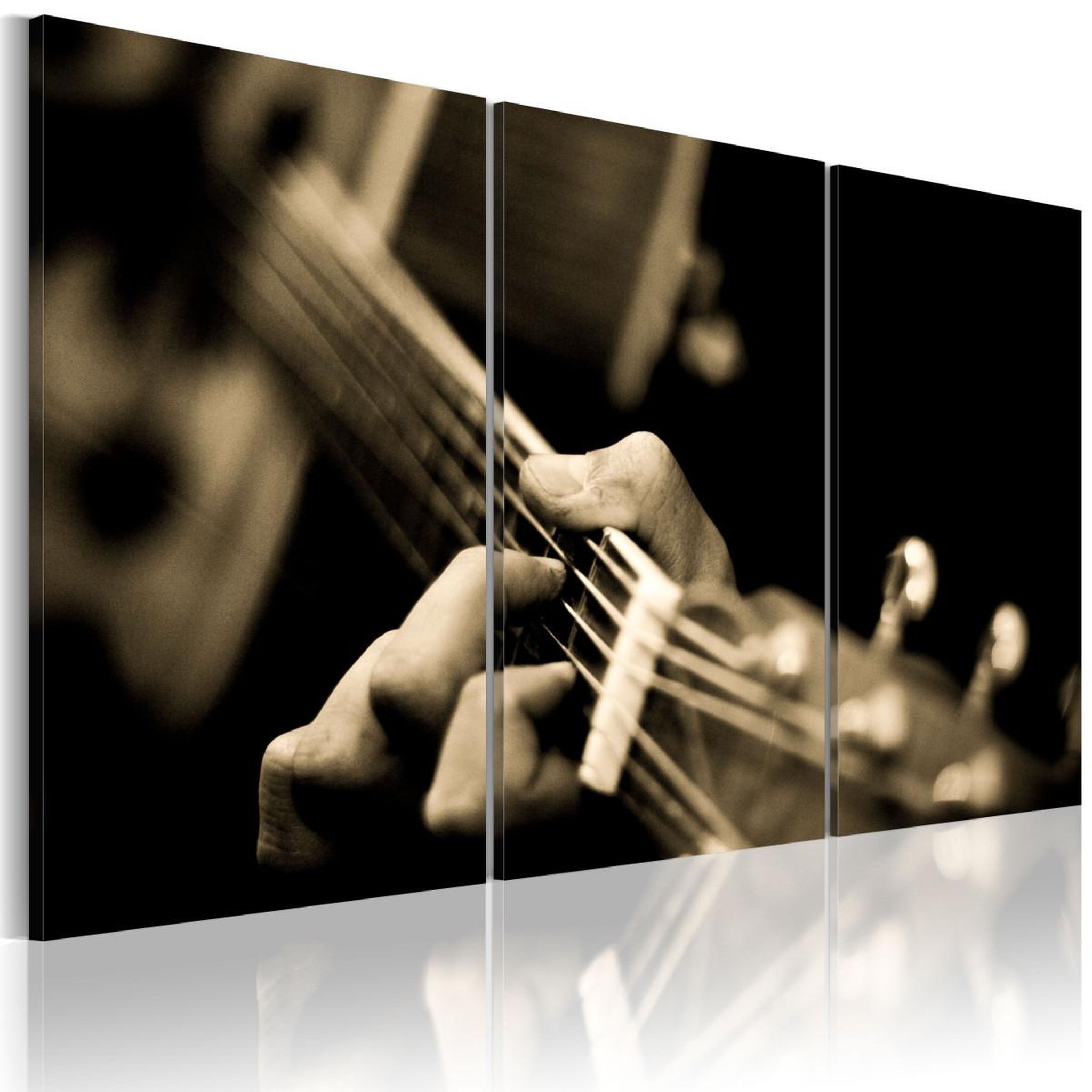 Voir la diapositive 1 : Paris Prix Tableau imprimé  son magique de la guitarre