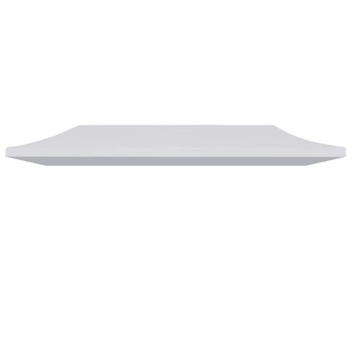 VIDAXL Toit de tente de reception 3 x 6 m Blanc