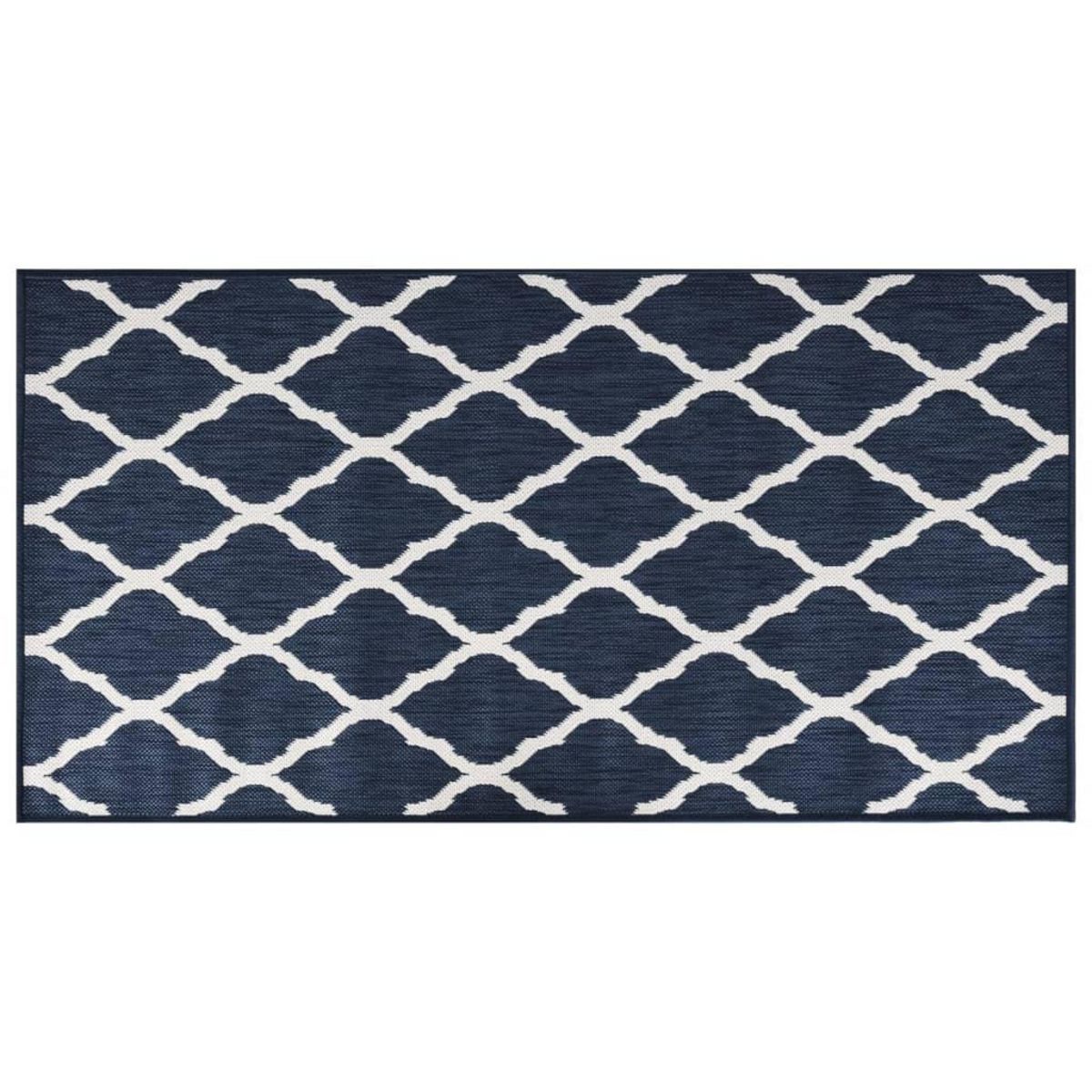VIDAXL Tapis d'exterieur 80x150 cm design reversible