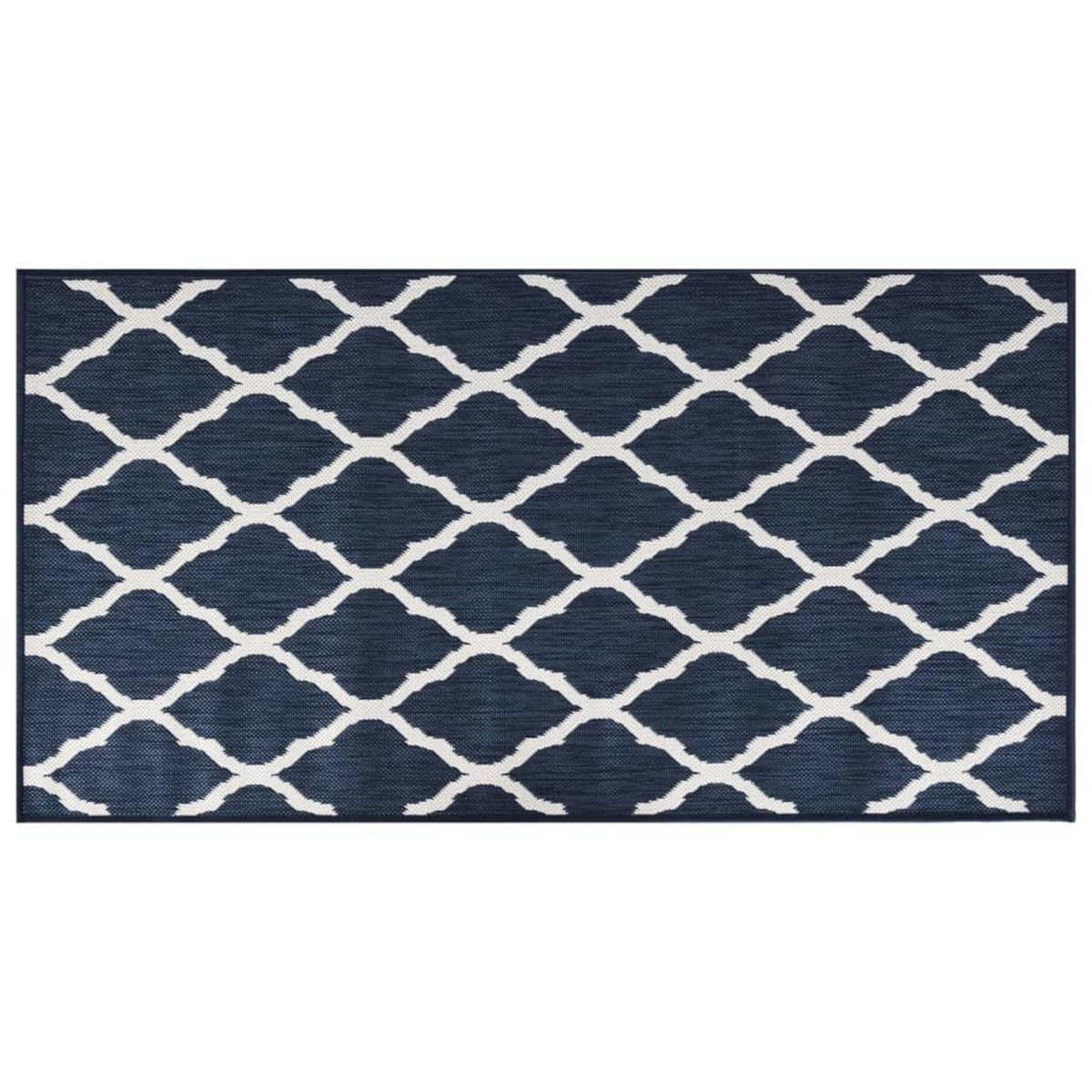 VIDAXL Tapis d'exterieur 80x150 cm design reversible