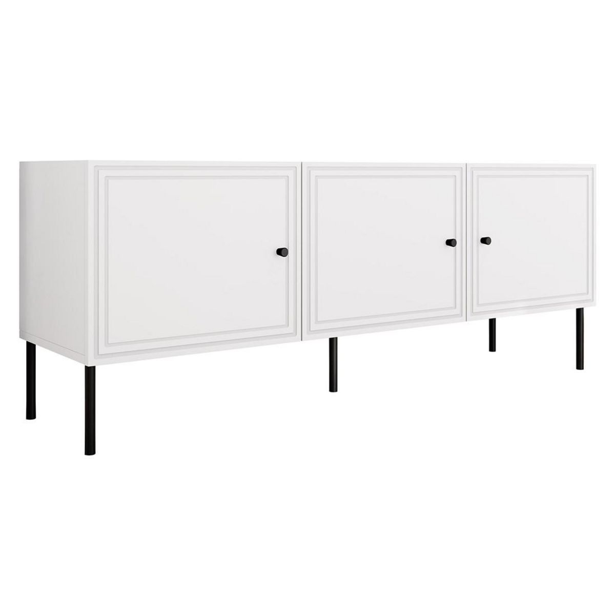 BEST MOBILIER Lavaggi - meuble tv - 3 portes - 150 cm