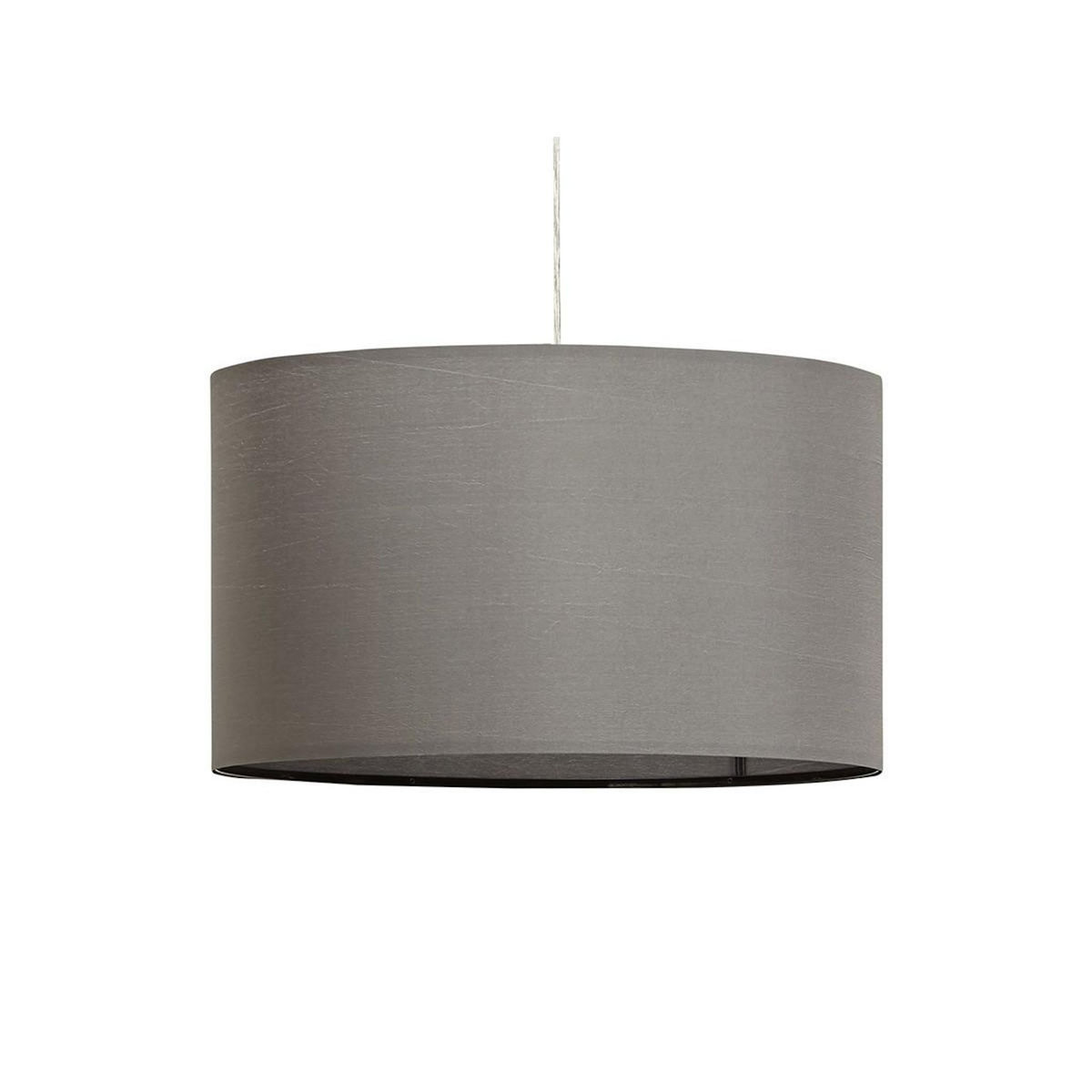 Paris Prix Lampe Suspension avec Abat-Jour  Fidelio  50cm Gris