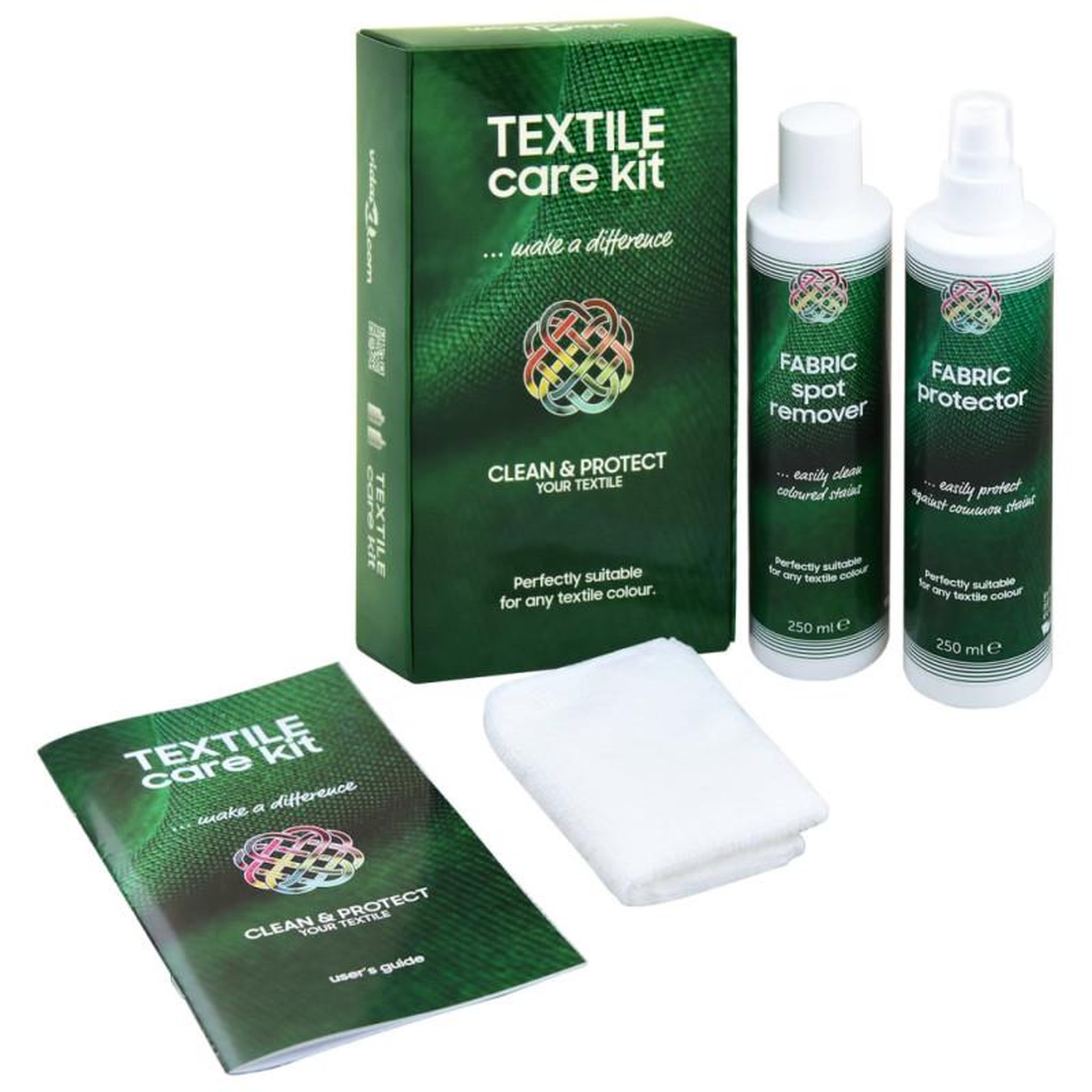 VIDAXL Kit d entretien du textile CARE KIT 2x250 ml
