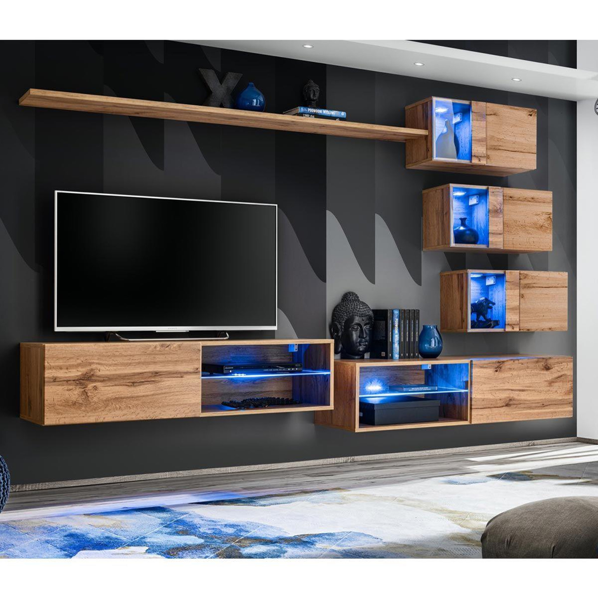 Paris Prix Ensemble meuble tv  switch xxiv  250cm naturel
