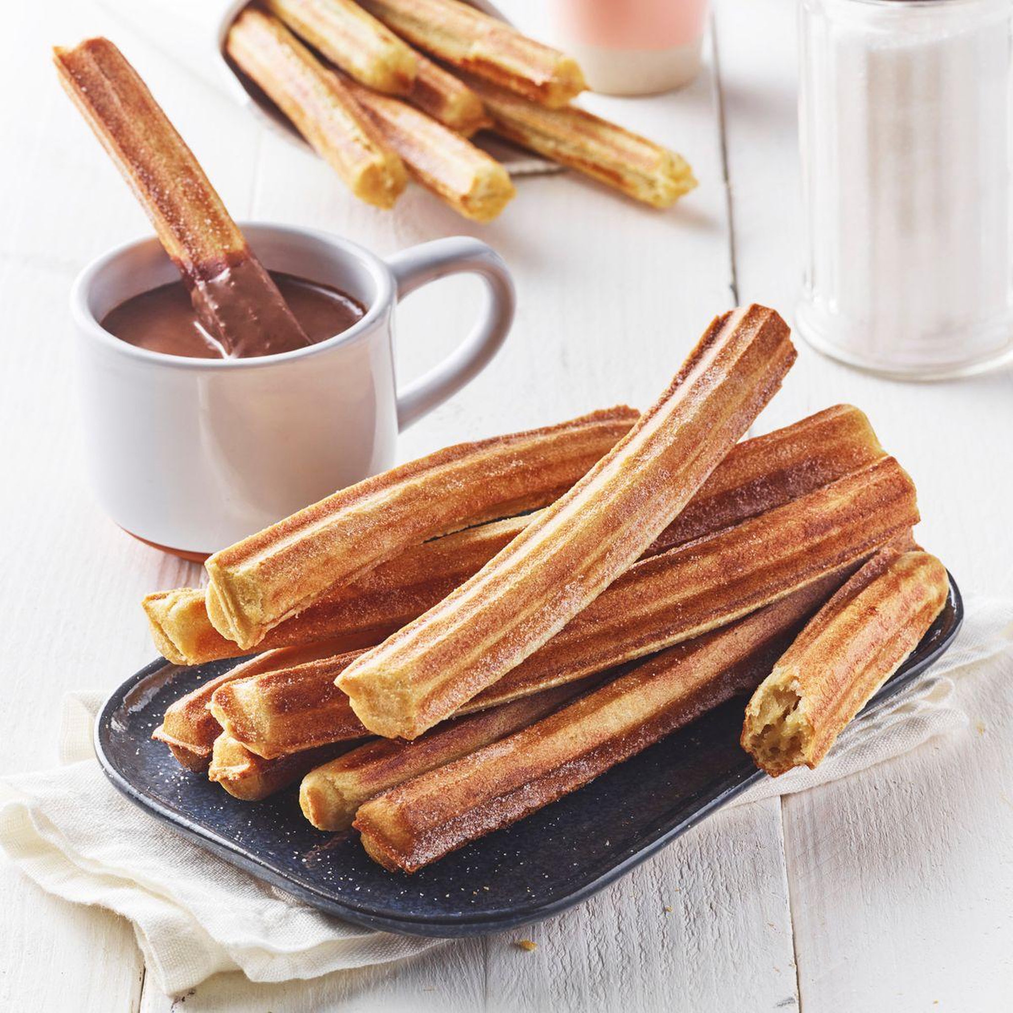 Voir la diapositive 2 : LAGRANGE Plaque churros pour premium Gaufres
