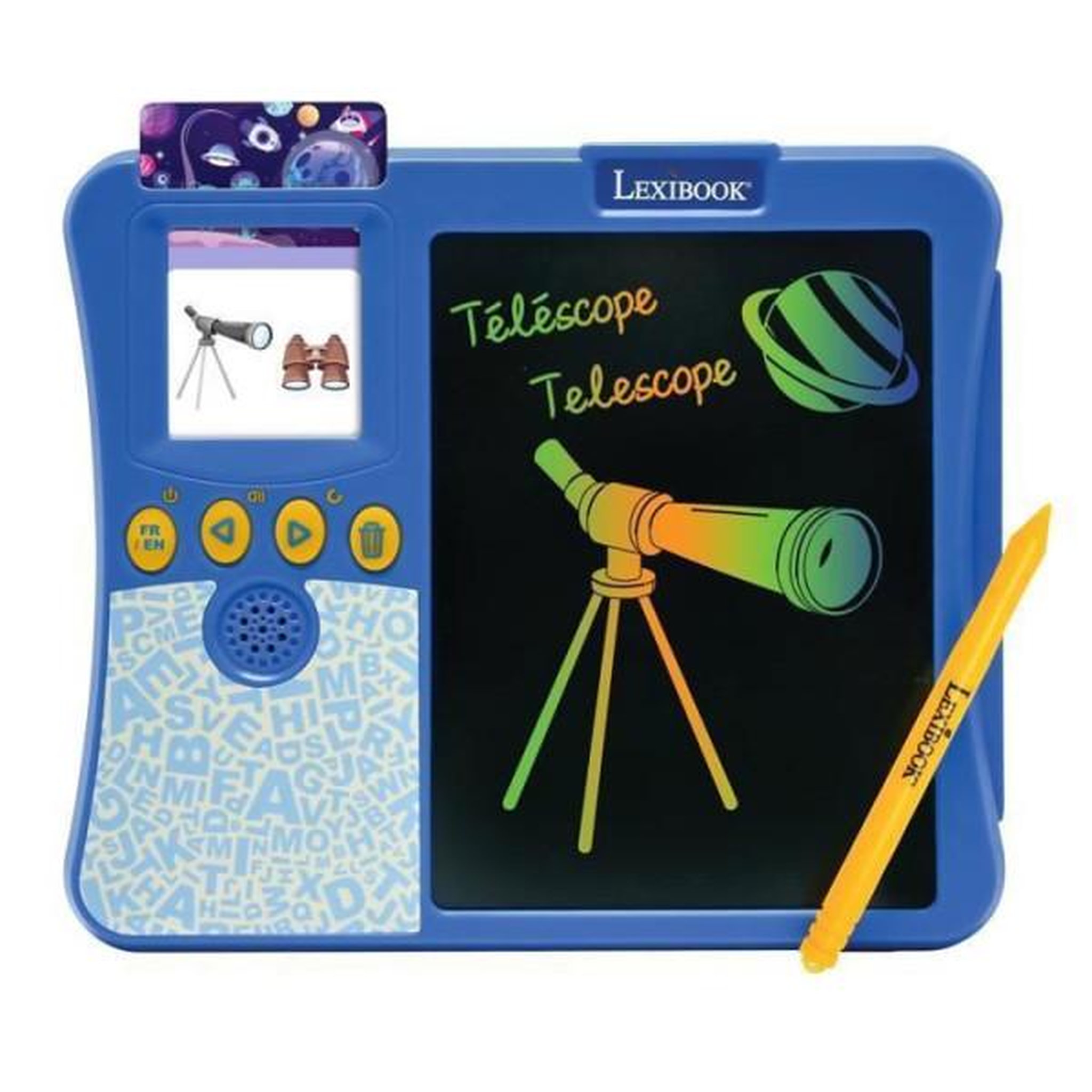 Voir la diapositive 2 : Lexibook Imagier interactif - LEXIBOOK - Bilingue - 200 cartes éducatives - Tablette a dessin - Apprentissage ludique