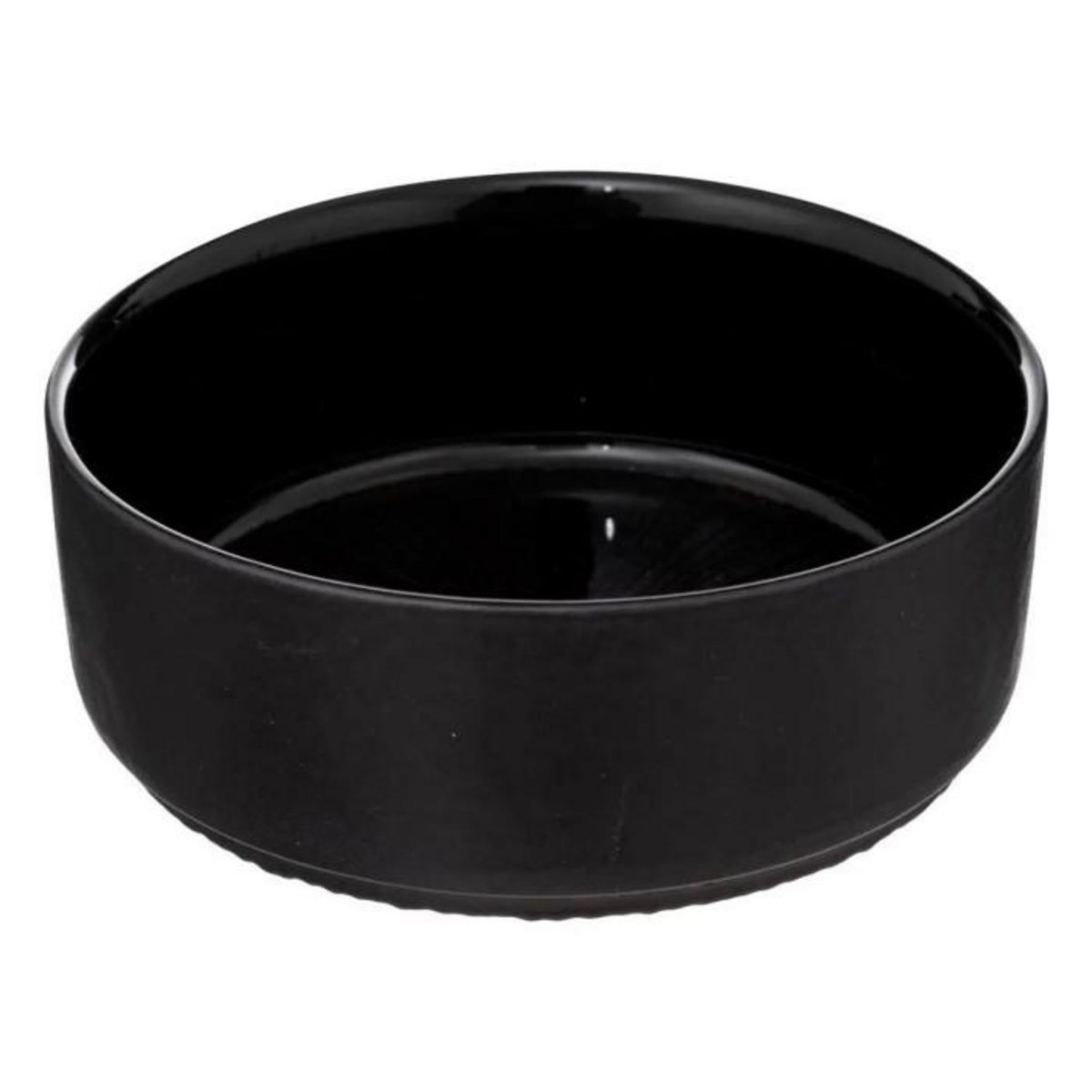 SECRET DE GOURMET Service Apéritif 6 Pièces  Astra  34cm Noir