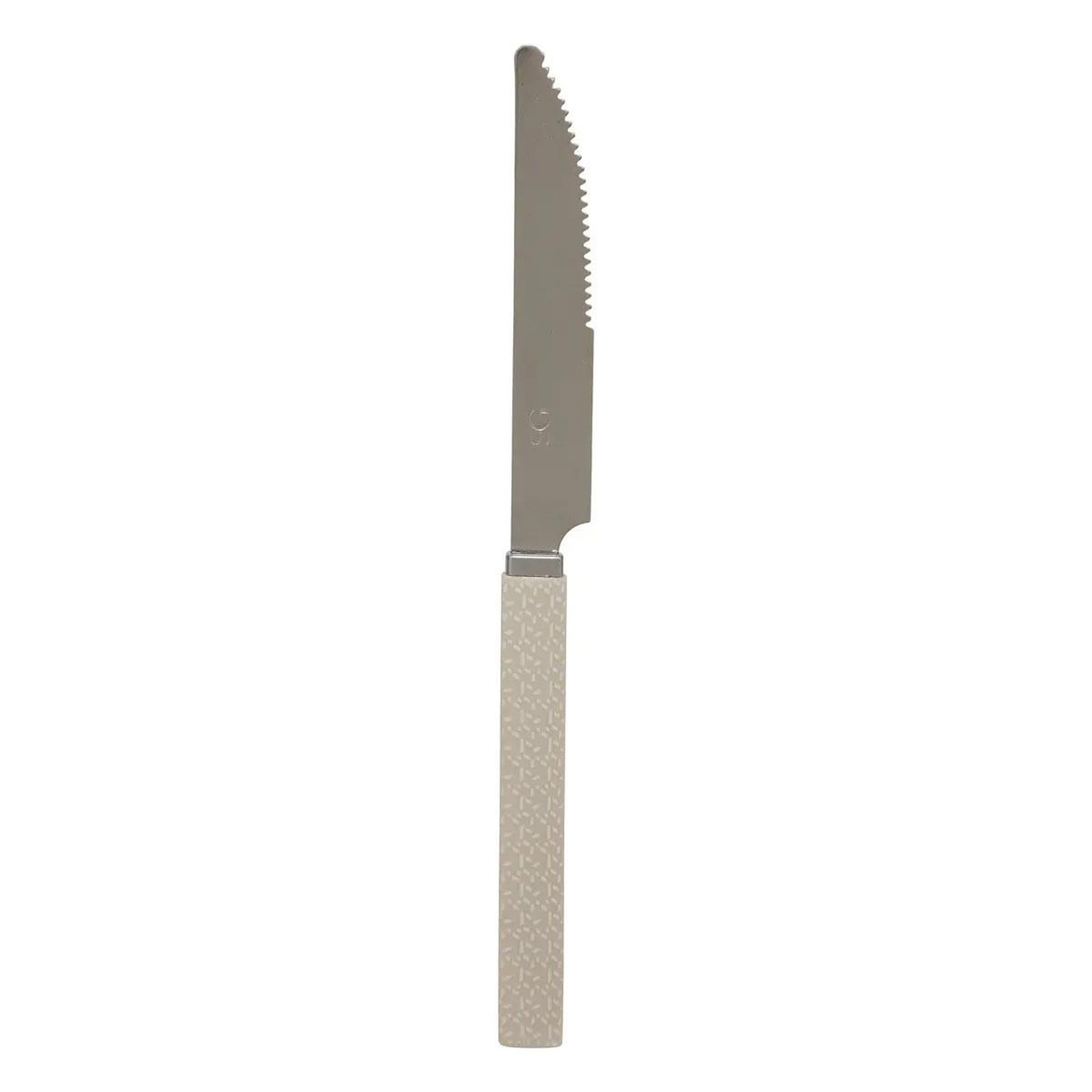Voir la diapositive 5 : SECRET DE GOURMET Ménagère 24 pièces avec rack  géo  24cm beige