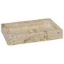 Voir la diapositive 2 : VIDAXL Lavabo mural creme 38x24x6,5 cm marbre