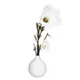  Composition Florale & Vase  Magnolia  37cm Blanc